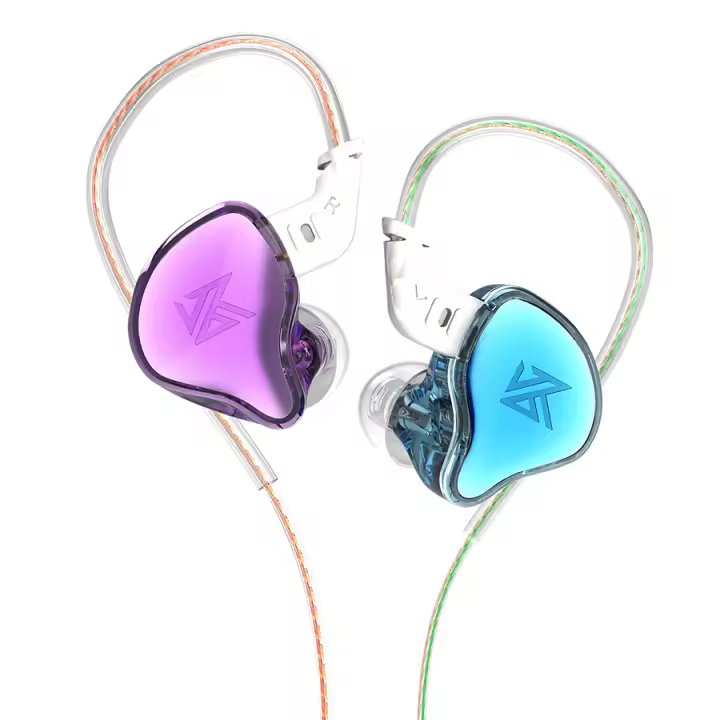 KZ EDC Auriculares Inalámbricos Con Bajos HIFI Estéreo Monitores De Oído Deportivos Cancelación De Ruido Active No Wireless Bluetooth - 1