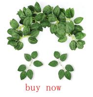 Guirnalda De Navidad Artificial De Seda Verde 210Cm Vino De Hojas Y Ramas Para Decoración De Hogar Bodas Y Baños Jardín - details 5