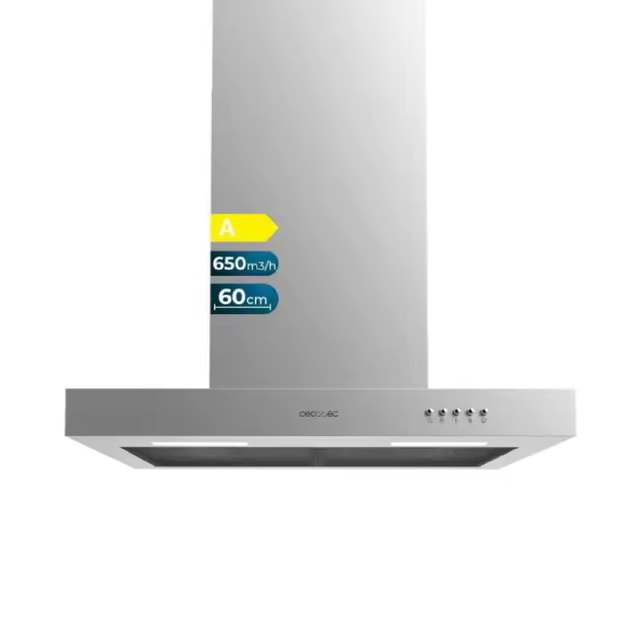 Cecotec Campana "T" Bolero Flux TM 606500 Inox A - 1