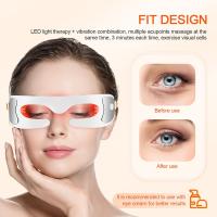 Masajeador De Belleza Para Los Ojos Con Vibración Herramienta De Alivio De La Fatiga Ocular Material Plástico Fuente De Energía Eléctrica - details 3