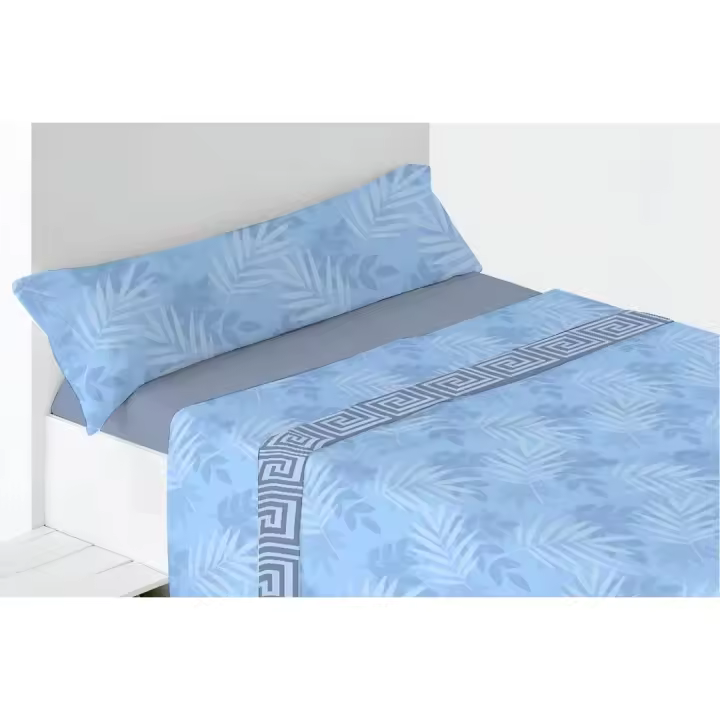 Juego de Sabanas Pirineo Borneo. Tejido Térmico. Juego de Sábanas Térmicas. Ropa de Cama de 3 Piezas 100% Poliéster. Juego de Sábanas Low Cost para Cama de 90, 105, 135 y 150 cm. Ropa de Cama Invierno Color a Escoger - 1