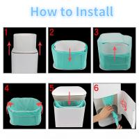 Bolsas De Refill Para Pañales Bady Diaper Compatible Con La Pail Dekor ClASSIC Sustitución De Bolsas De Basura Para Diaper - details 2