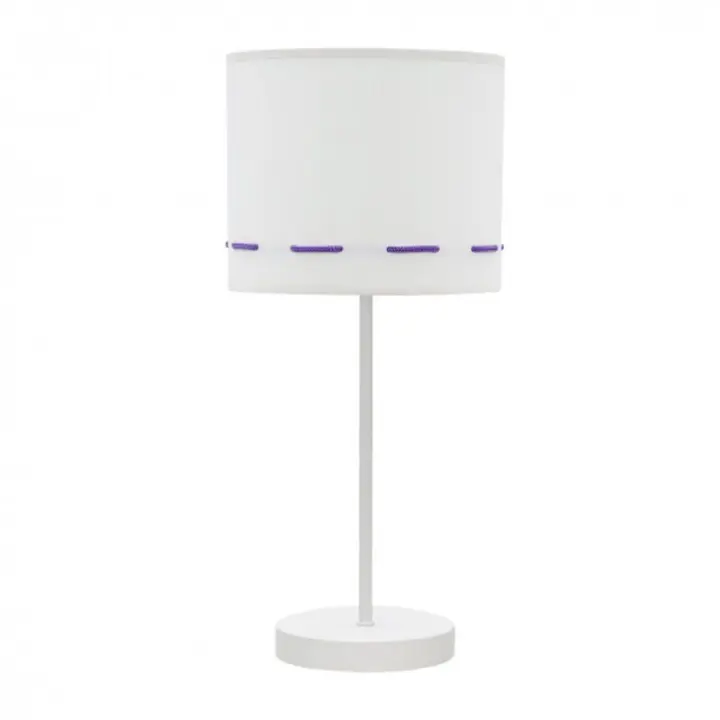 Lámpara de Mesa FABRILAMP Trazos Lila 17d - 1