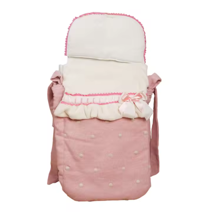 SACO UNIVERSAL 3 USOS BABYLINE DE LA COLECCIÓN CARICIAS. COLCHA + SACO CAPAZO + FUNDA CAPAZO. IDEAL INVIERNO - 1