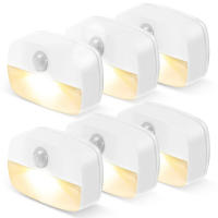 Lámpara Nocturna Inteligente LED Para Armario Y Escaleras Sensor De Movimiento PIR Luz De Baño Y Cocina Automática ON/OFF - details 12