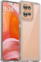 Funda Motorola Edge 50 (5G) Carcasa Gel TPU Silicona Transparente GTR + Protector Pantalla Cristal Templado Movilear - details 0