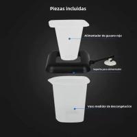 Juego De Alimentador De Acuario Con Ventosa Para Peces Y Cucarachas Rojas Tapered Hopper Basket De Plástico Para Alimentación De Tanque De Peces - details 1