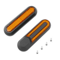 Cubierta De Rueda Protectora Para Xiaomi 3 Scooter Eléctrico M365 pro 2 1s Adhesivo Reflector Nocturno Para Seguridad Frontal Y Trasera - details 11