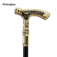 Bastón De Moda Elegante De 90cm Con Manija De Ciervo Dorado Y Negro Decoración De Cosplay Para Hombres Accesorio De Calzado Y Ropa - details 6