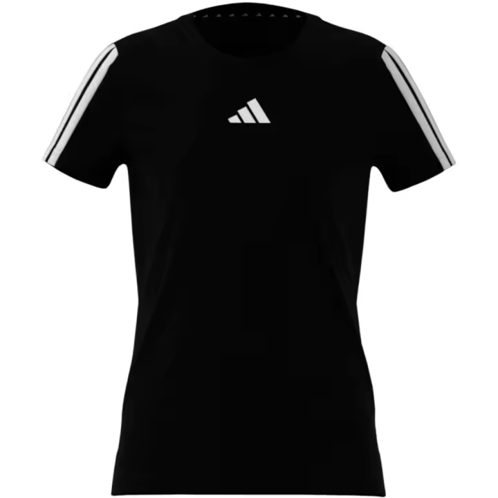 Camiseta manga corta negra Adidas negra Niña - 1