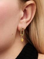 Pandora - Charm Colgante Mini de corazón - Baño de Oro de 14K - details 2