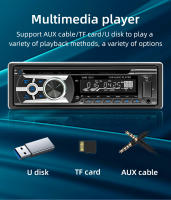 BQCC 1 Din Reproductor De DVD/CD/VCD Universal Para Coche Con Entrada AI Voz BT USB TF AUX RDS Radio Protección De Enchufe EQ Estéreo De Coche - details 8