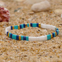 Pulsera Go2boho Miyuki Con Cuentas Tila Para Mujeres Joyería Bohemia Regalo De Amistad Pulsera De Moda Casual/Sporty - details 2