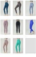 Leggings De Yoga Para Mujer Cintura Alta Sensación De Naked Fitness Running Ciclismo Ropa De Gimnasio Deporte Verano Talla True Fit Pantalones De Pierna Larga Material Nylon Spandex - details 2