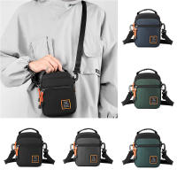 Bolso Pequeño De Nylon Para Hombre 2024 Moda Casual Bolso De Hombro Cruzado Maletero Mini Para Occasiones Variadas Cierre De Cremallera - details 2