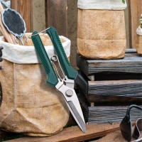 Tijeras De Poda Rectas De 190mm Con Mango Antideslizante Acero Inoxidable Herramientas Para Jardín Y Bonsái - details 6