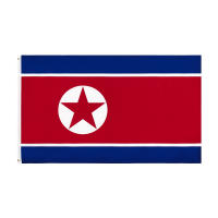 Bandera De Corea Del Norte 90x150 CM Para Decoración Material Poliéster Estilo Colgante Personalizable - details 0