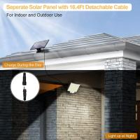 Luz Solar Exterior 106LED Con Sensor De Movimiento Y Control Remoto Para Patio Garage Jardín Iluminación De Plantas - details 5