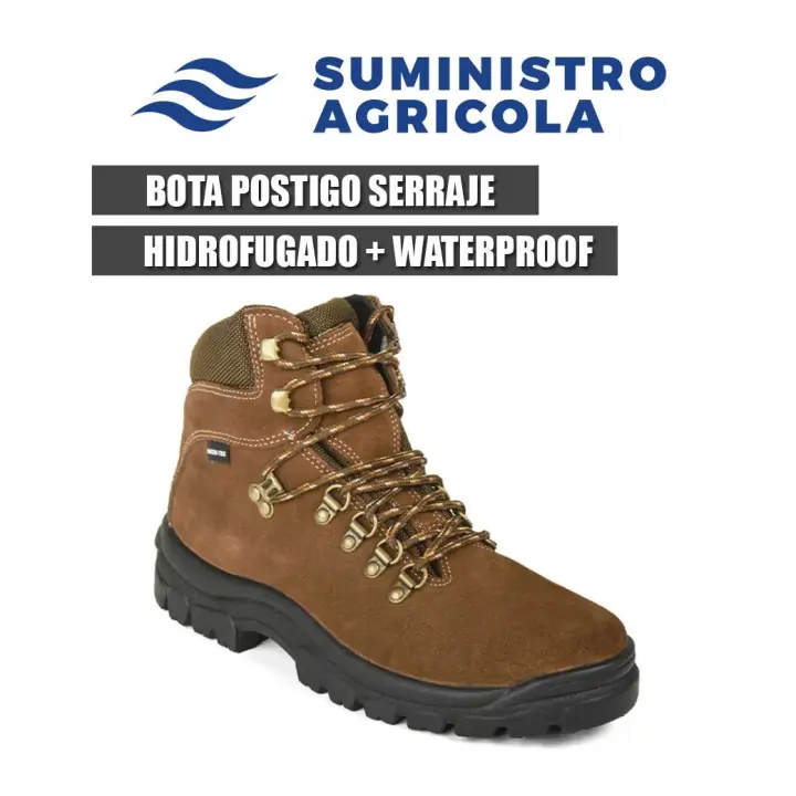 BOTA TREKKING ATLAS POSTIGO SERRAJE HIDROFUGADO + WATERPROOF 981 (MARRÓN) - 1