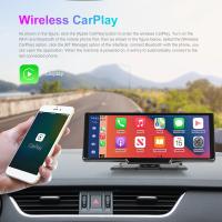Podofo-cámara trasera HD DVR para coche, Control de voz, Wifi, Android, Auto y Carplay, tablero de recortes de vídeo, BT, FM, espejo de coche, 10,26" - details 4