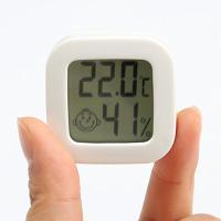 Mini Termómetro-Higrómetro Digital Para Habitación Bebé Frigorífico Y Mascotas Con Cinta Doble Cara Medidor De Humedad Y Temperatura Interior - details 0