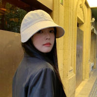 Gorro De Sol Plegable Para Mujer Protección Solar Verano Playa Ajustable Algodón Amplio Sombrilla Casual - details 6