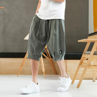 Pantalones Harem De Verano Para Hombres Talla Grande Cortos Joggers Estilo Chino Calf-Length Casuales Baggy Male Capris Trousers 8XL - details 11