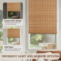 MEJORADA Estor de Bambú Enrollable para Ventana y Puerta, Cortina Persiana de Madera Incluye Accesorios (DIMENSIONES ANCHO X LARGO) - details 8