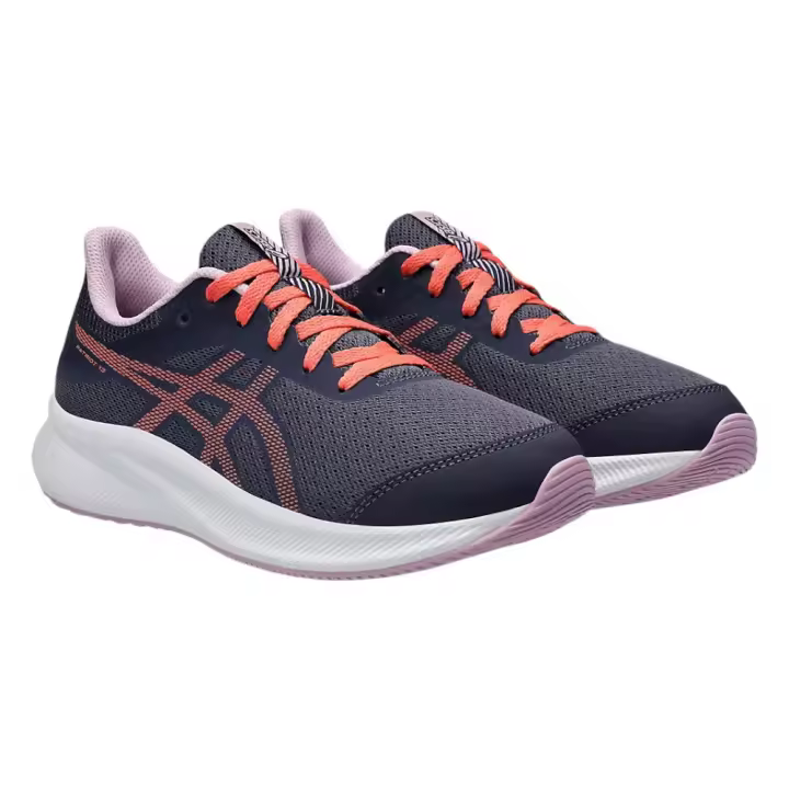 Zapatillas Asics Patriot 13 Gs Gris Indigo Fot Papaya 1014A267-501 Running Niño Niña - 1