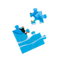 Máquina De Rompecabezas Jigsaw Creativa Para Fotos Y Cuadros Roja/Green Cortadora De Puzles DIY Para Niños Herramienta Manual Para Puzles De 4x6" - details 8