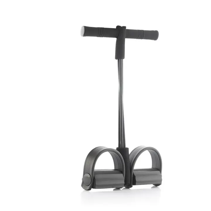 InnovaGoods® Bandas Elásticas de Resistencia Multifunción con Guía de Ejercicios, Diseño Ergonómico y Moderno, x4 Bandas de Elasticidad, Mangos y Pedales Antideslizantes, Ideal para Fitness, CrossFit - 1
