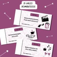 Vales Sexuales para la Pareja. Talonario con Actividades y Juegos para Disfrutar en Pareja. Regalo Pareja Enamorados Aniversarios, San Valentín - details 1