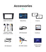 Junsun-autorradio X7 PRO 2K con Android para coche reproductor Multimedia inalámbrico con CarPlay 11.5 pulgadas para  GOLF 6 2008 2009 2010 2011 2012 2013 2014 2015 2016 - details 29
