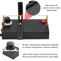 Pequeña Máquina Cortadora Caliente Manual | Herramienta Eléctrica De Calentamiento Para Cinta Y Cordón | Cortador Térmico Electromecánico - details 1