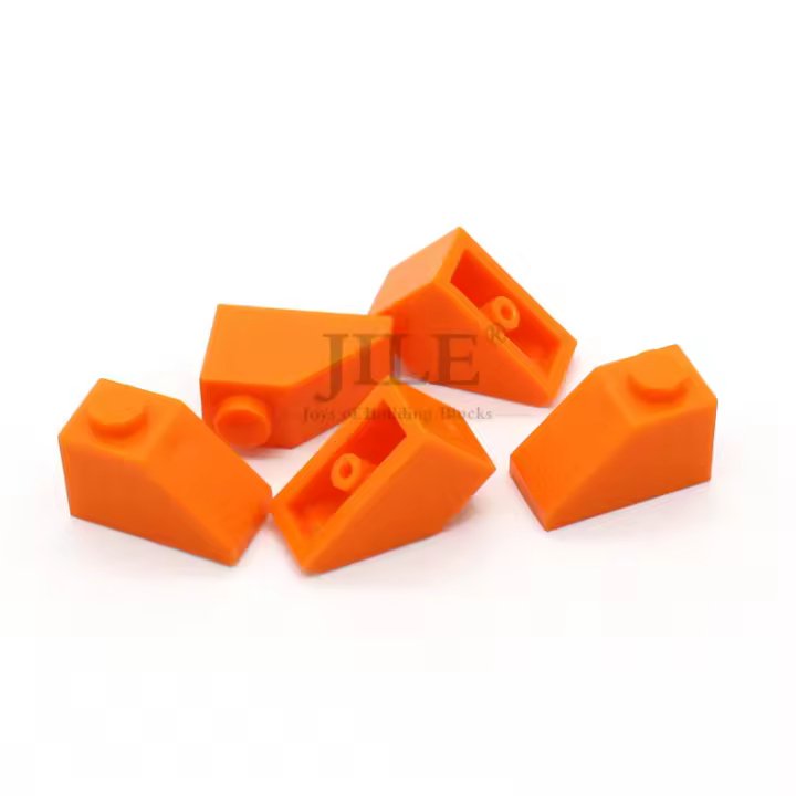 100pcs Bloques De Construcción DIY MOC 1x2 Inclinatorios Educativos Creativos Tamaño Compatible Con 3040 Juguetes Para Niños - 1