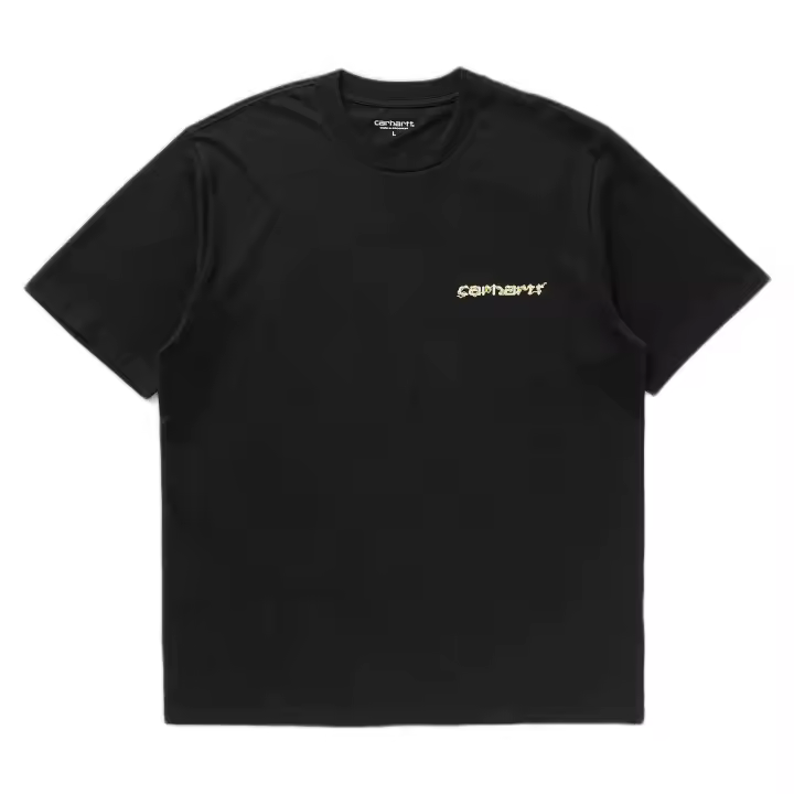 Camiseta de Manga Corta Carhartt WIP Noodle Soup para hombre en color negro - 1