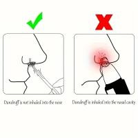 Tijeras De Cabello Negro De Acero Inoxidable Para Nariz Y Orejas Seguras Para Hombre Y Mujer No Dañan El Nariz - details 5