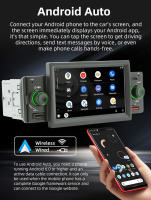 BQCC 1din Reproductor Multimedia Para Coche Con Pantalla Táctil HD De 5'' Carplay/Android Auto Mirrorlink BT USB DVR RCA FM Radio Universal Para Todas Marca Y Modelo De Coche - details 3