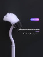 Nueva Cepillo De Inodoro S-Diseñado Duradero Para Uso Doméstico Limpieza De Baño Sin Esquinas Muertas Montado En La Pared - details 2