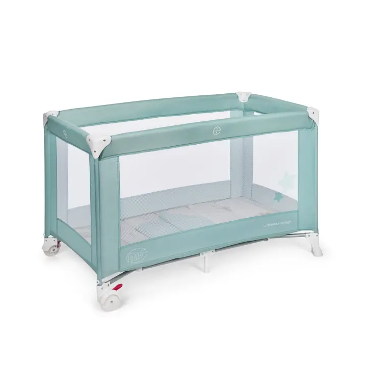 CUNA DE VIAJE 120X60 VERDE ELEFANTE DE LA MARCA INNOVACIONES MS - 1