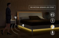 Tira De LED 5m Con Sensor De Movimiento 3m Luz Neón DC 12V Detectores De Movimiento PIR Iluminación Decorativa Para Cocina Y Paredes - details 0