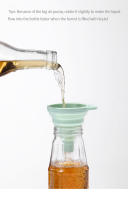 FaSoLa Mini Funel De Aceite De Silicona Plegable Eco-amigable Para El Hogar Y La Cocina Herramientas De Accesorios De Cocina - details 6