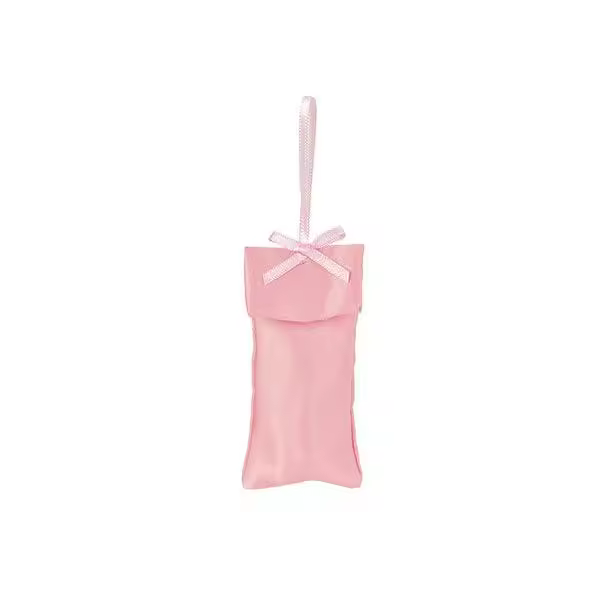 Cupid & Co. Soporte de confeti Raso rosa para colgar 35x75 Mm 12 piezas - 1