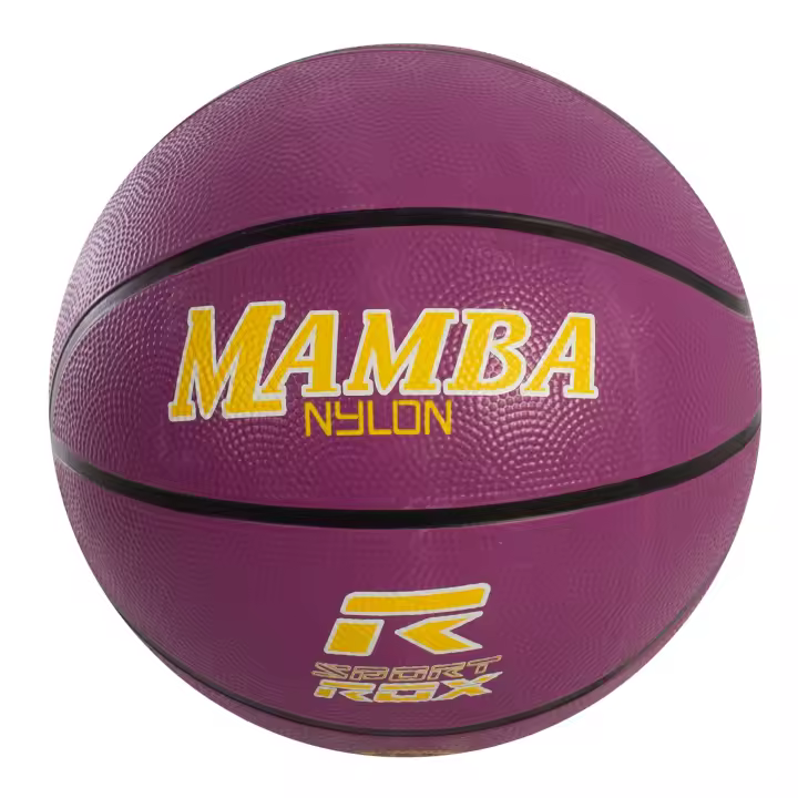 balón baloncesto nylon rox mamba color morado tamaño 7 - 1