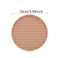 3/6pcs Tapete De Silicona Para Bebidas Resistente Al Calor Soporte Para Taza Travesera Protector De Mesa Antideslizante Para Decoración Moderna - details 16
