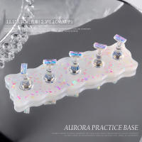 Soporte Magnético Para Uñas Falsas Aurora Base Holder Para Práctica Y Arte De Uñas Set De 5 Piezas Para Salón De Belleza Y DIY - details 4