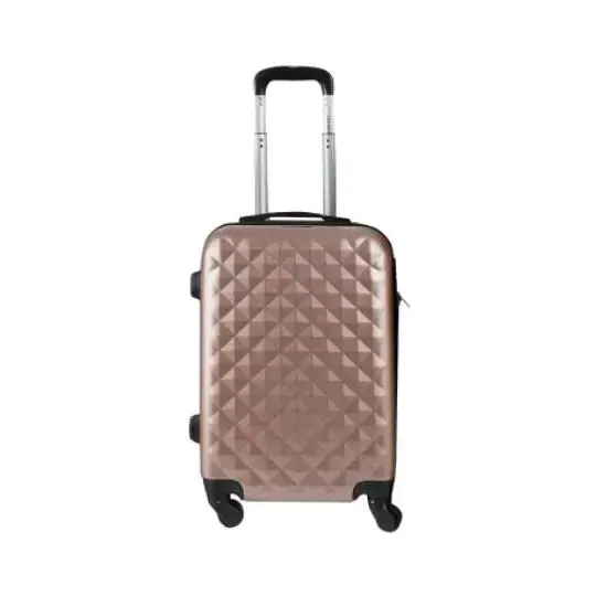 Maleta de Viaje Cabina, Equipaje de Mano Ligera y Rígida ABS de 4 Ruedas 50x30x20cm, Maleta de Cabina, Tamaño pequeño, variedad de colores. - 1