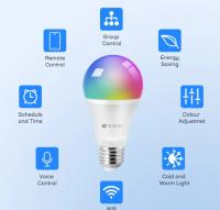 Bombillas LED Teckin RGB Regulables por Wi-Fi 7,5W 800Lm - details 3