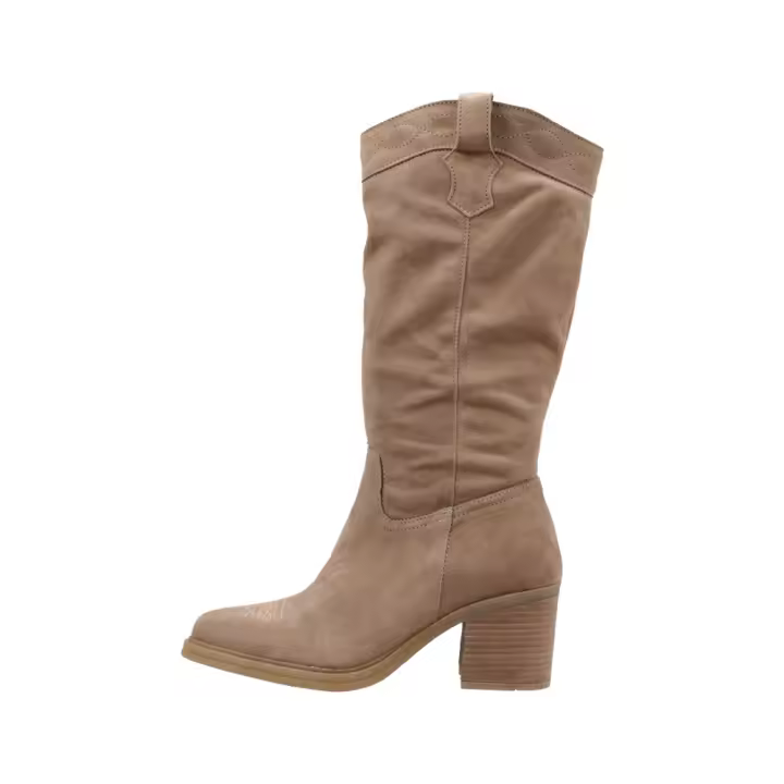 Sandra Fontán VINAROS Botas De Tacón Mujer Beige - 1