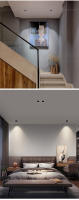 Spotlight LED Para Techo Lámpara Lavadora De Pared Con Borde Delgado Aluminio Antiglareante Para Sala De Estar Dormitorio Pasillo Uso Doméstico - details 6